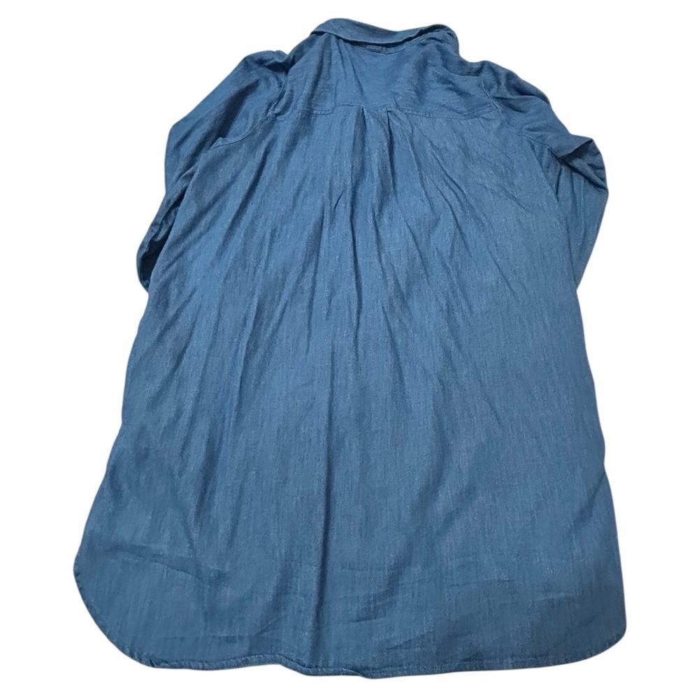 Old Navy Casual Denim Button-Up Dress - Picture 3 of 7